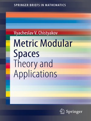 cover image of Metric Modular Spaces